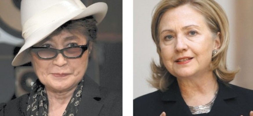 Yoko Ono: Bila sam u ljubavnoj vezi sa Hillary Clinton