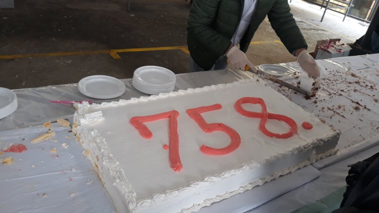 Rođendanska torta na Gradskom trgu: 758 godina Grada Bihaća