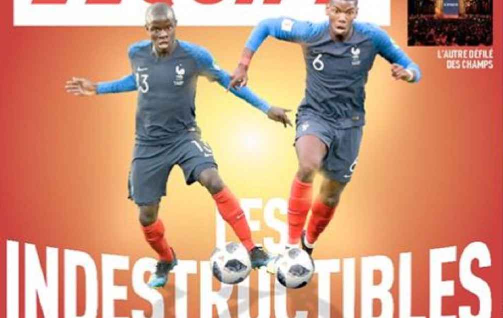 Pogledajte kako izgledaju francuske naslovnice prije finala s Hrvatskom