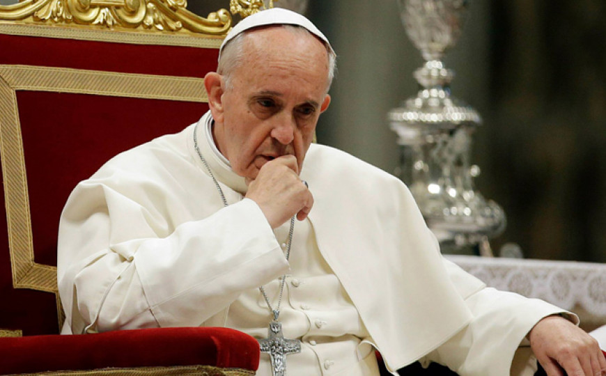 Papa Franjo: Pomolimo se za građane Ukrajine