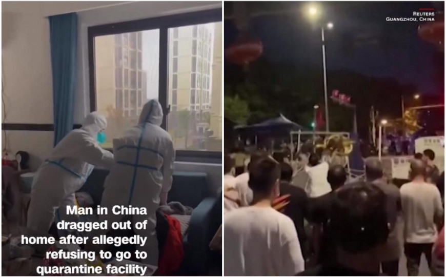 Video / Vlasti u kineskom gradu se izvinile jer su nasilno odveli muškarca u karantin 
