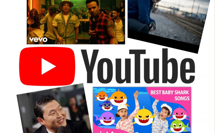 Ovo su najgledaniji videozapisi na YouTubeu 